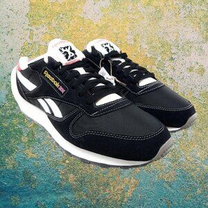 Reebok‎ Men’s Classic Leather Shoes Sz(12) Blk/Wht/Red HQ4145 NIB